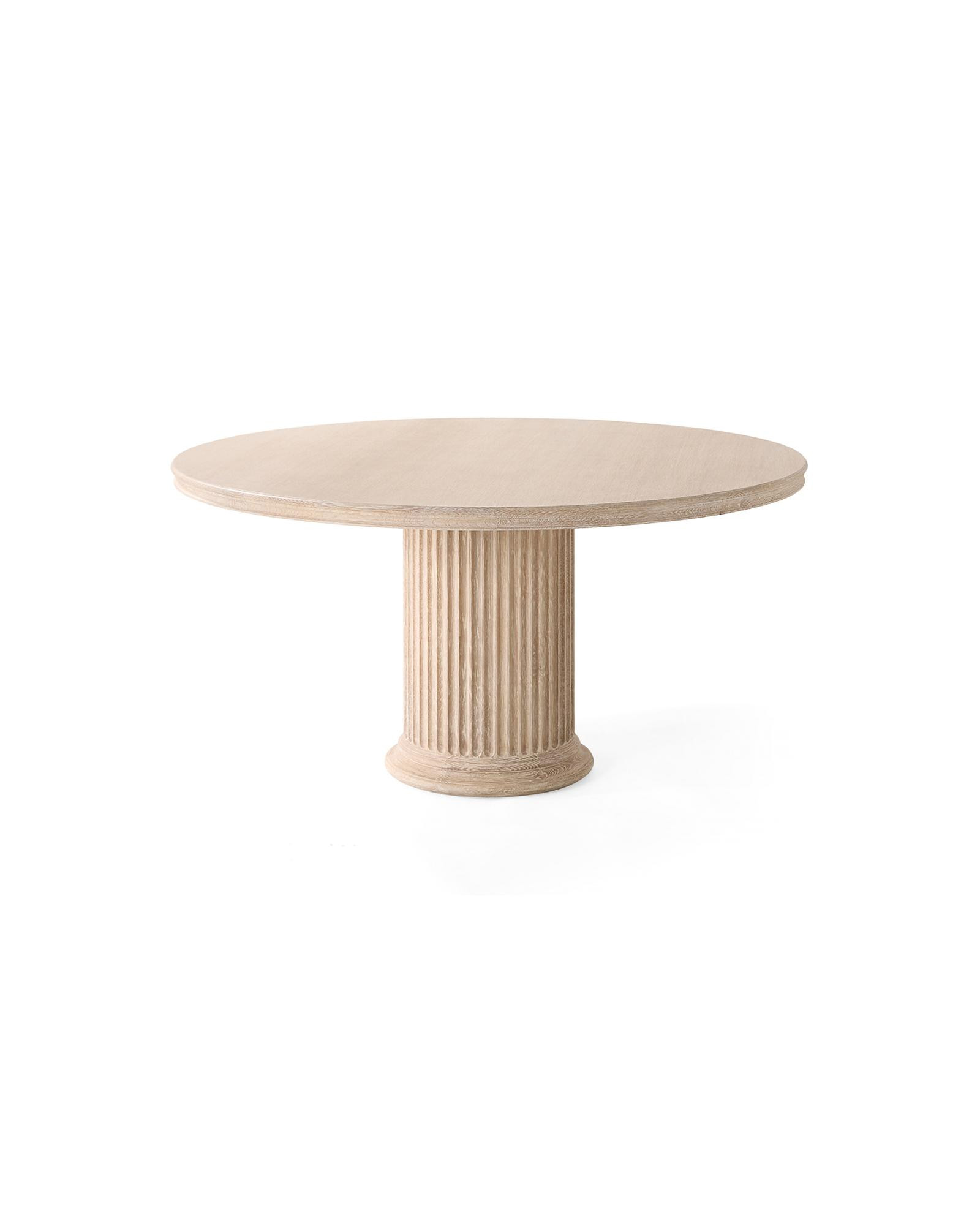 Collins Round Dining Table | Serena and Lily