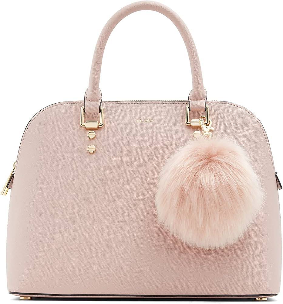 ALDO womens Galilini Dome Satchel Handbag, Light Pink, One Size US | Amazon (US)