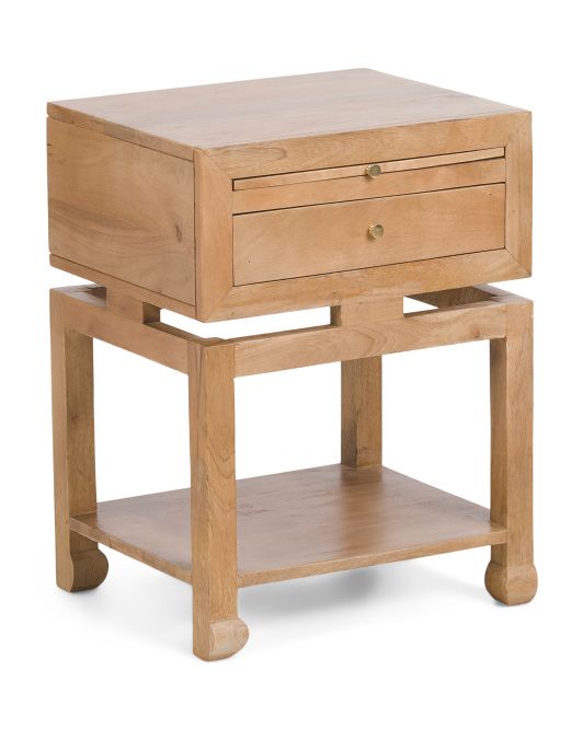 HANDCRAFTED IN INDIA
							
							2 Drawer Side Table
						
						
							

	
		
						
						... | Marshalls