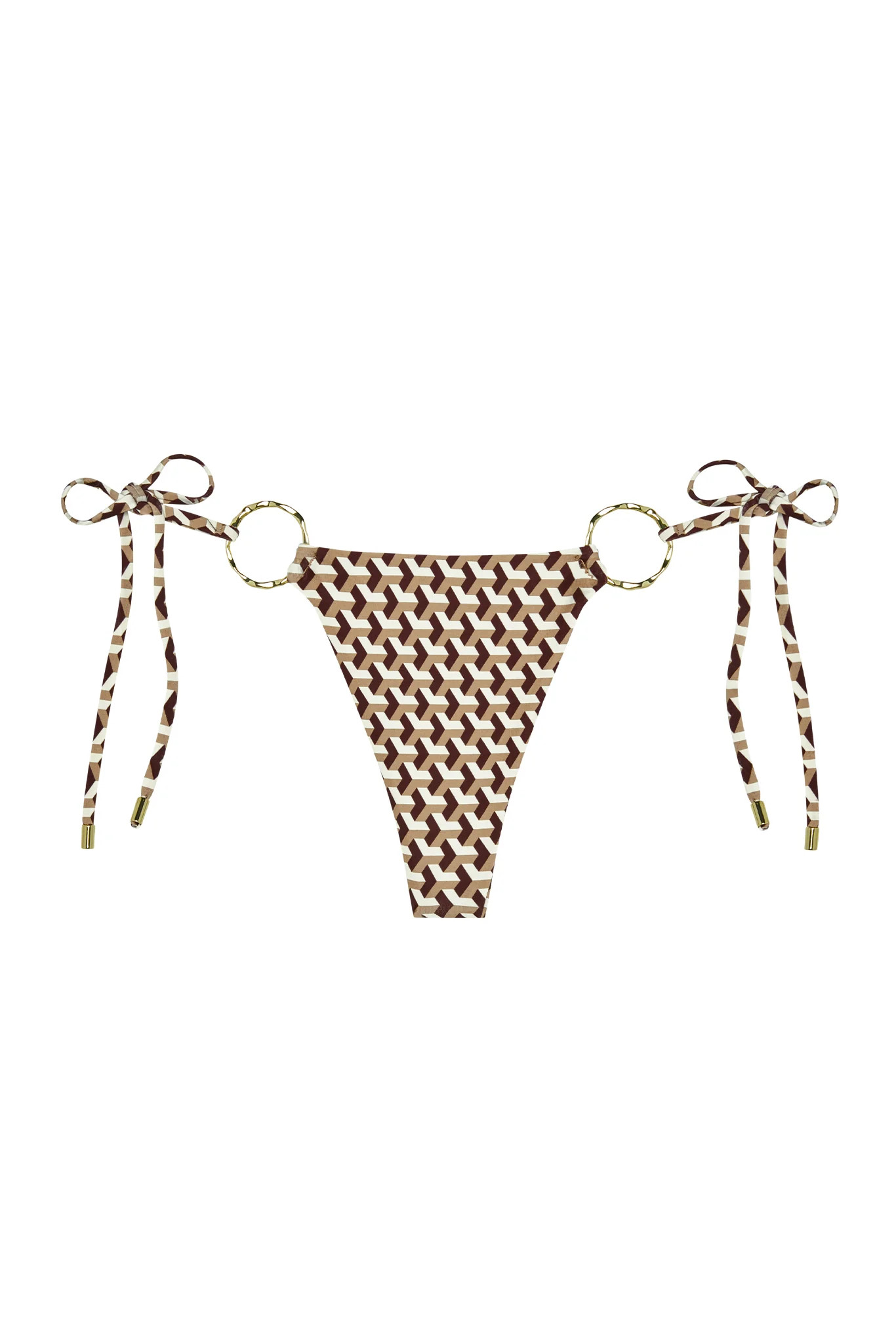 Cannes Bottom - Husk Geo | Monday Swimwear