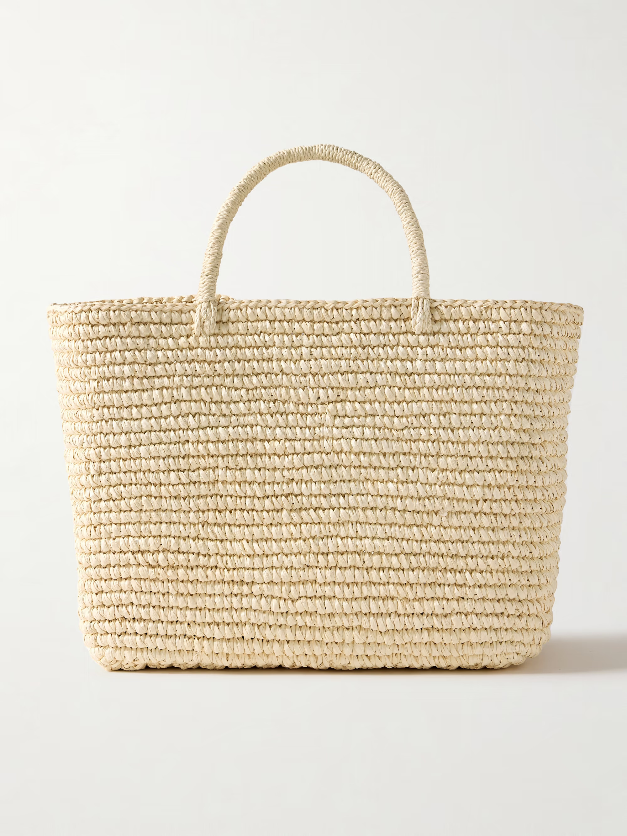Canasta straw tote | NET-A-PORTER (US)