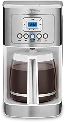 Cuisinart DCC-3200WP1 Perfectemp Coffee Maker, 14-Cup Glass, White | Amazon (US)
