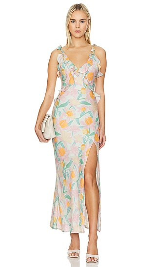 Sorbae Dress in Mint Pink Floral | Revolve Clothing (Global)