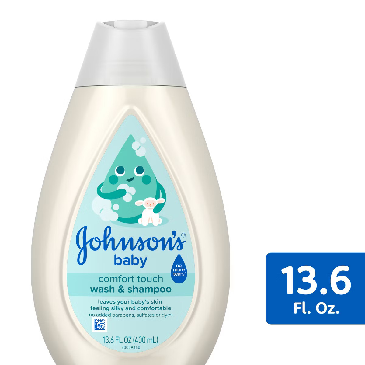 Johnson's Cotton Touch Wash & Shampoo - 13.6 fl oz | Target