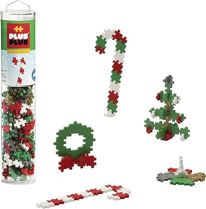 PLUS PLUS – Instructed Tube – 240 Piece Holiday Mix – Construction Building STEM | STEAM To... | Amazon (US)