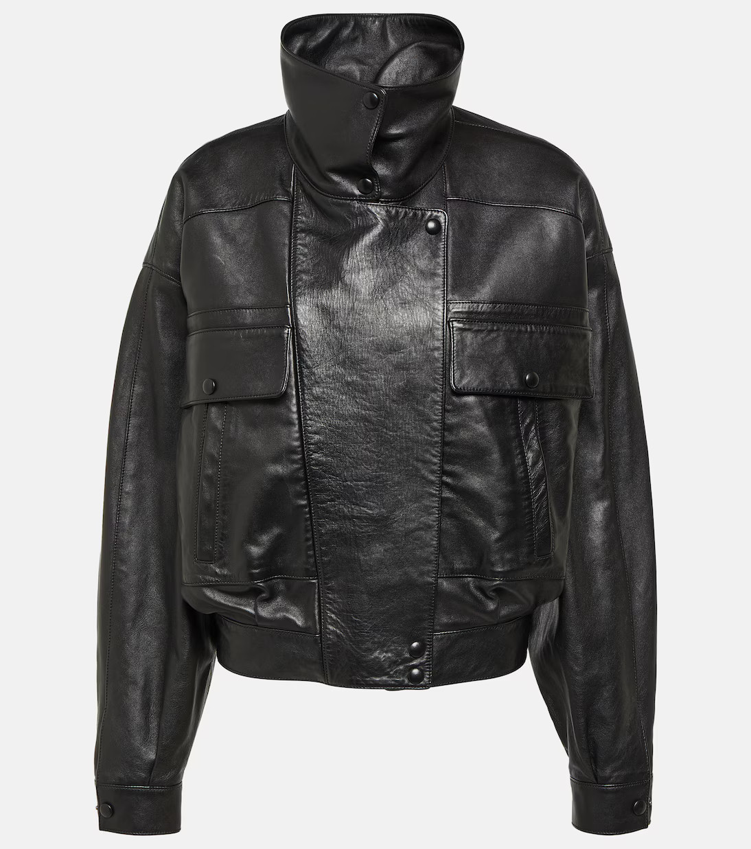Leather bomber jacket | Mytheresa (US/CA)