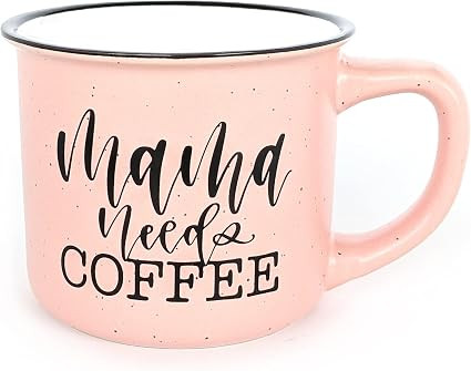 Amazon.com: June & Lucy Mom Mug with Stylish Gift Box- Mama Needs Coffee Novelty Gifts for Mom Cu... | Amazon (US)