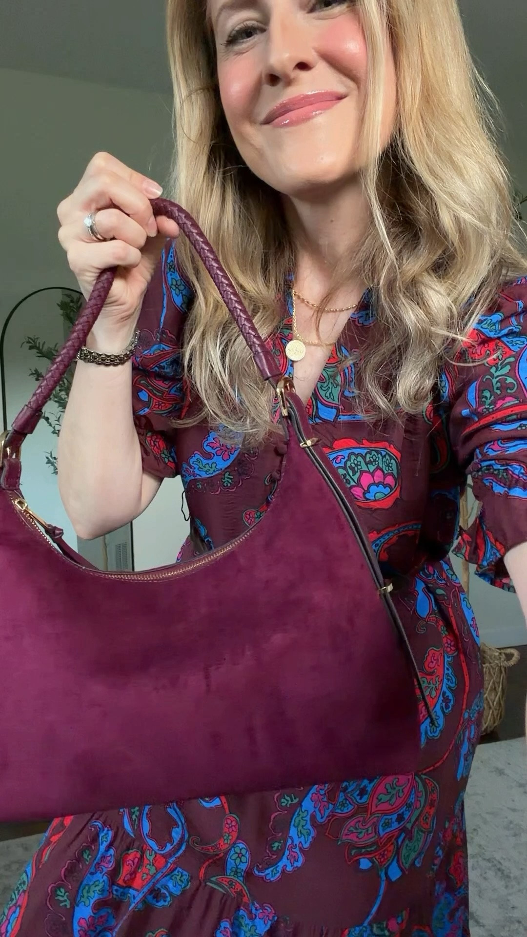 Can’t believe this bag is from Walmart! The color, shape and materials are so beautiful. Perfect for fall. #walmartfashion

#LTKOver40 #LTKootd #LTKmomlife