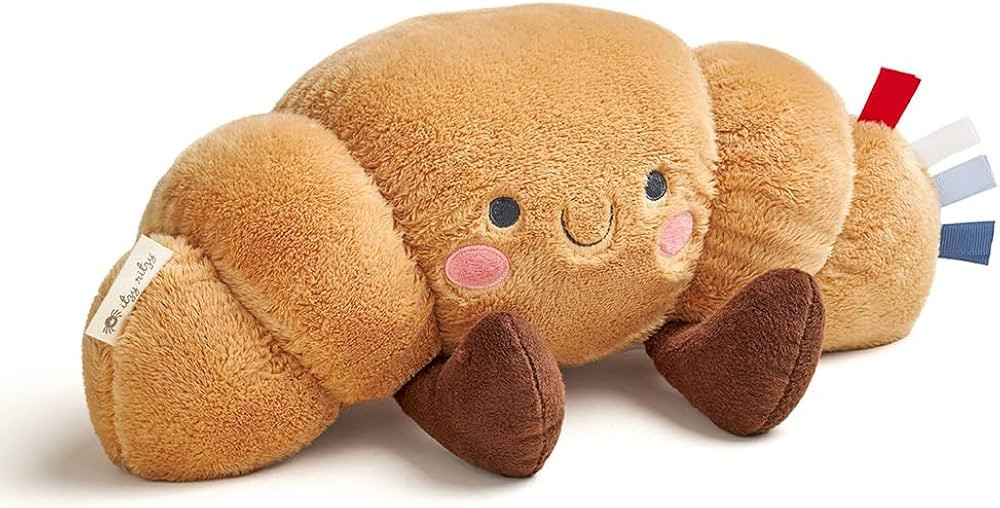 Itzy Ritzy Snuggles Plush Toy – Soft Stuffed Animal for Babies, Kids & Adults – Sensory Ribbo... | Amazon (US)