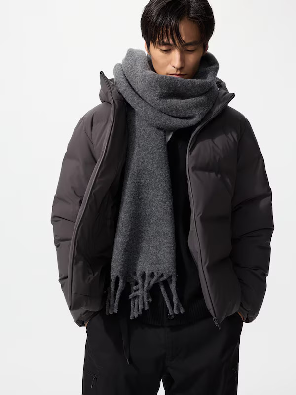 Souffle Yarn Chunky Scarf | UNIQLO (US)