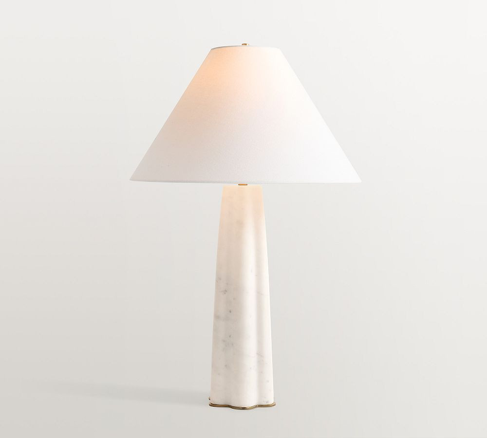 Esme Stone Table Lamp (28") | Pottery Barn (US)