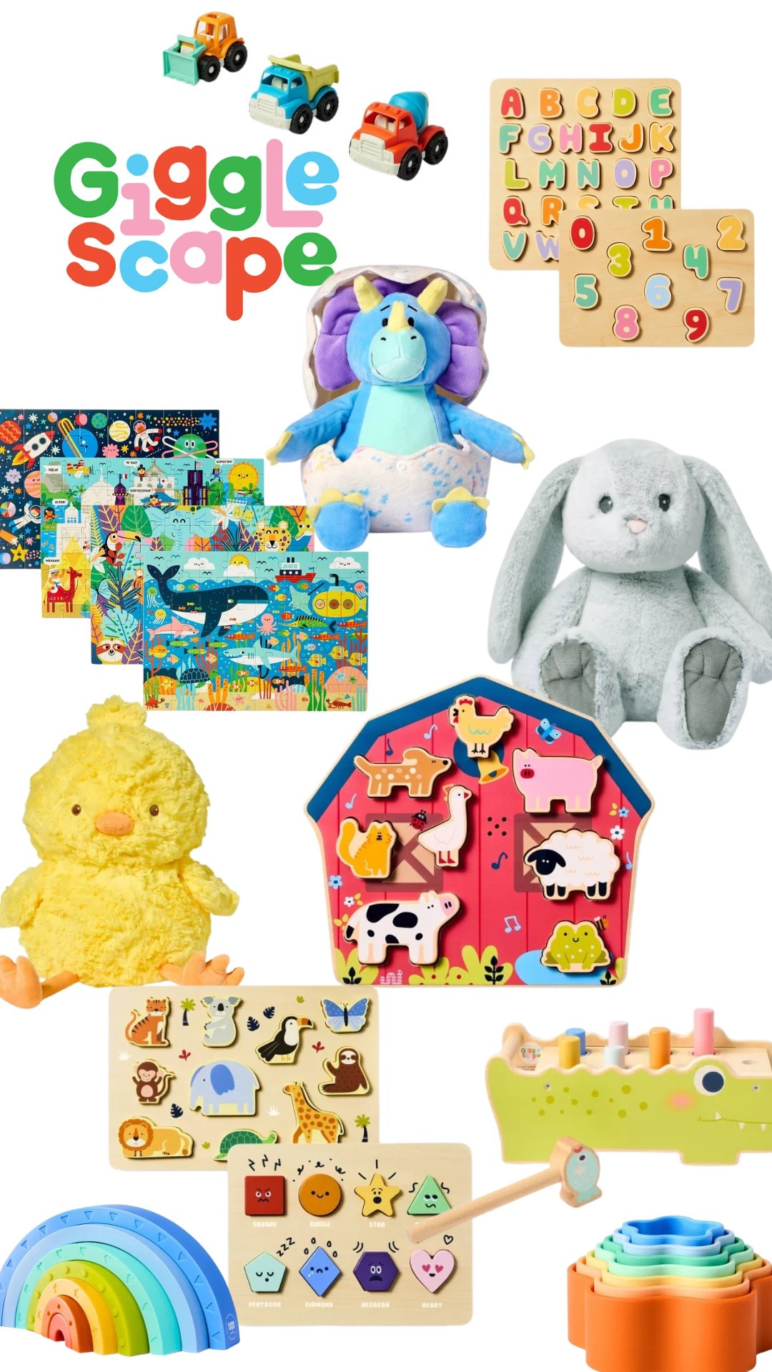 Gigglescape toys on sale for $7! 

#LTKBaby #LTKFamily #LTKSaleAlert