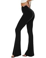 AFITNE Women's Bootcut Yoga Pants with Pockets, High Waist Workout Bootleg Yoga Pants Tummy Contr... | Amazon (US)