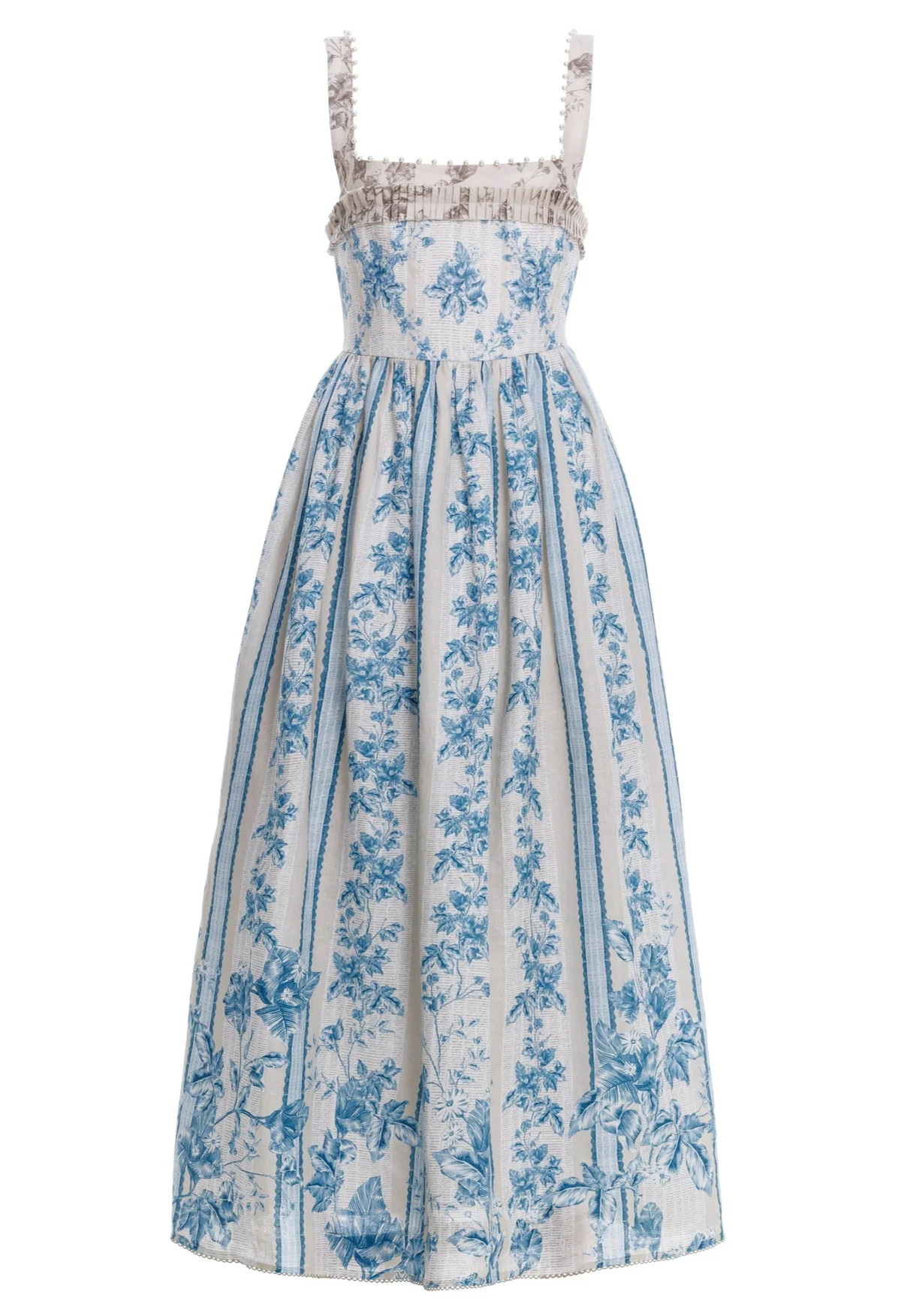 Barbara Midi Dress in Bougainvillea | Over The Moon