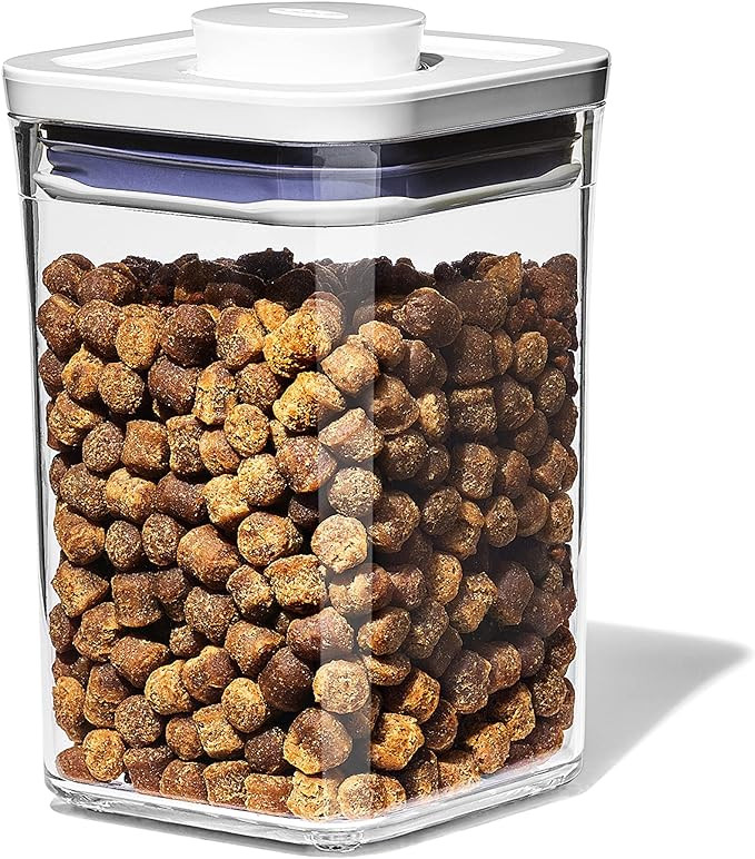 OXO Good Grips Pet POP – 1.1 Qt/1 L | Ideal for up to 1lb of treats | Airtight Dog and Cat Food... | Amazon (US)