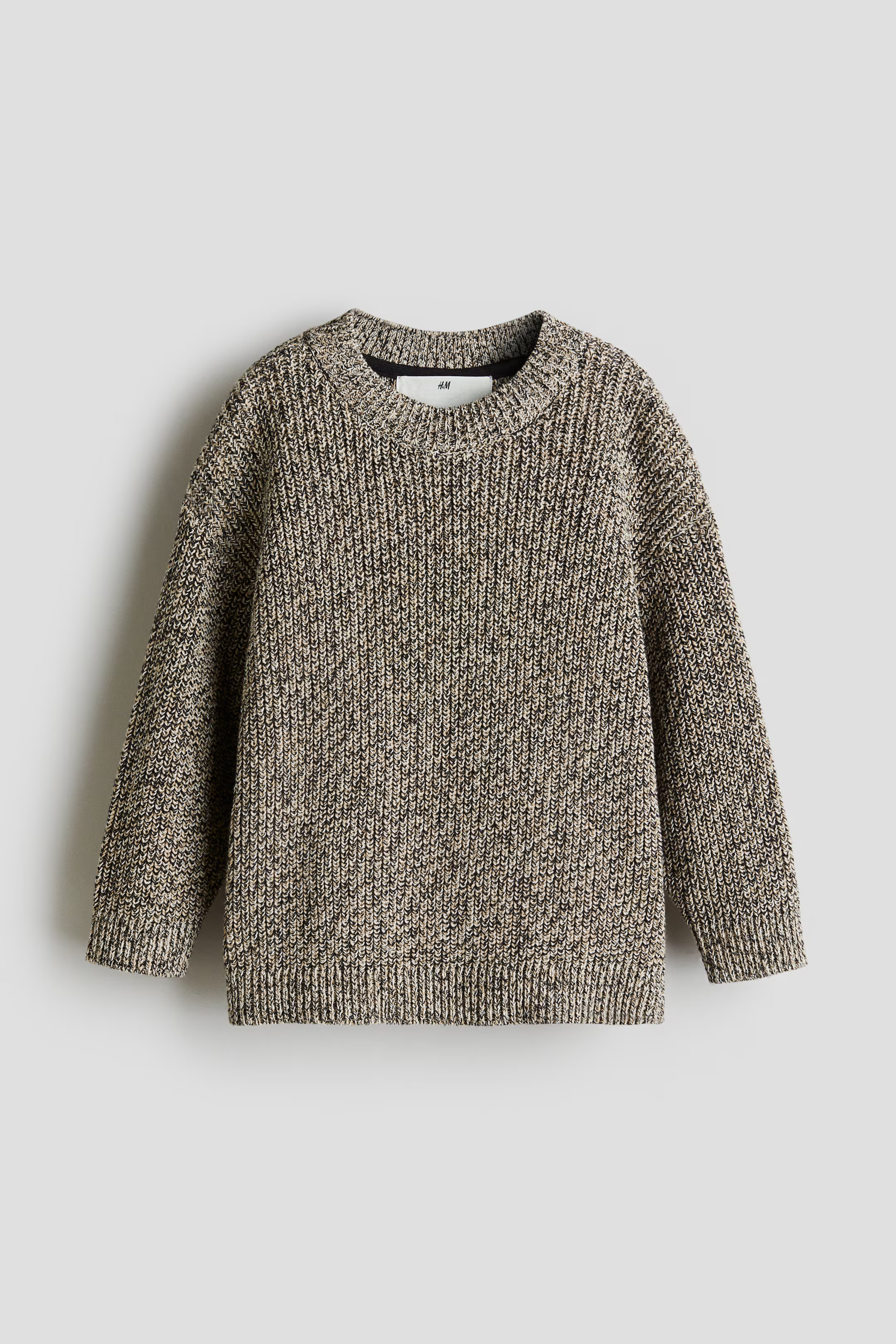 Rib-Knit Cotton Sweater | H&M (US + CA)