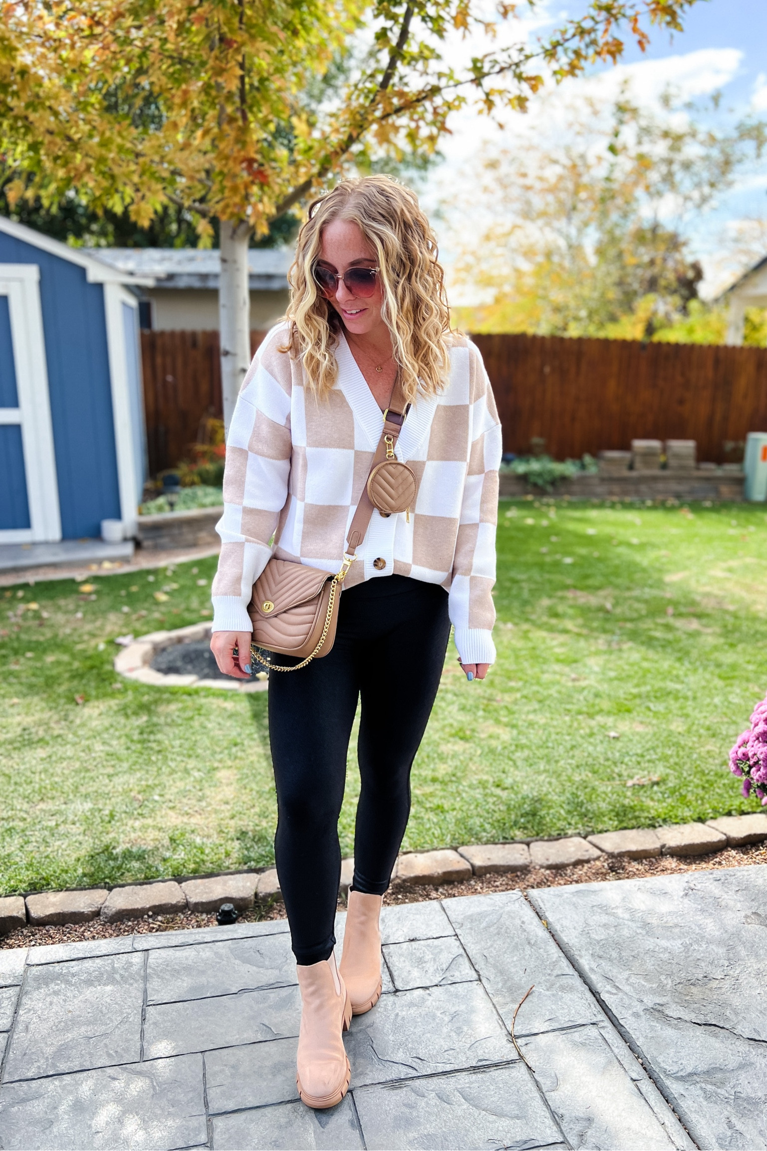Oversized checkered cardigan and faux leather leggings, crossbody bag and nude Chelsea boots. Wearing a small in this cardigan! 


//Fall outfits 2024, fall fashion finds, fall favorites amazon,petite amazon fashion, casual mom outfit ideas, fall outfit amazon, amazon outfit ideas, casual outfit ideas, outfit inspo, casual fashion, amazon fall fashion, amazon casual outfit fall, cute casual outfit, outfit ideas fall, amazon shoes, amazon bag, purse, size 4-6, casual fall outfits, casual outfit ideas everyday, fall tops, fall fashion, fall bags, autumn outfit, #fall #falloutfits 

#LTKStyleTip #LTKItBag #LTKFindsUnder50