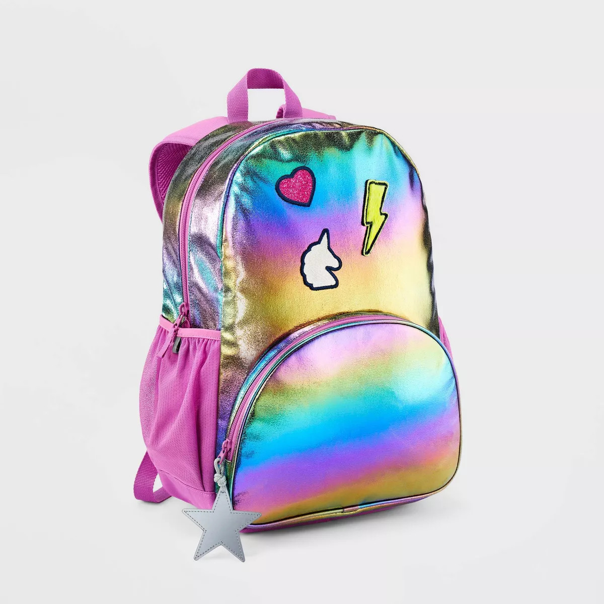 Kids' 16.5" Backpack Gradient Fur Patches - Cat & Jack™ | Target