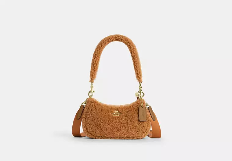Teri Mini Crossbody Bag In Shearling | Coach Outlet US