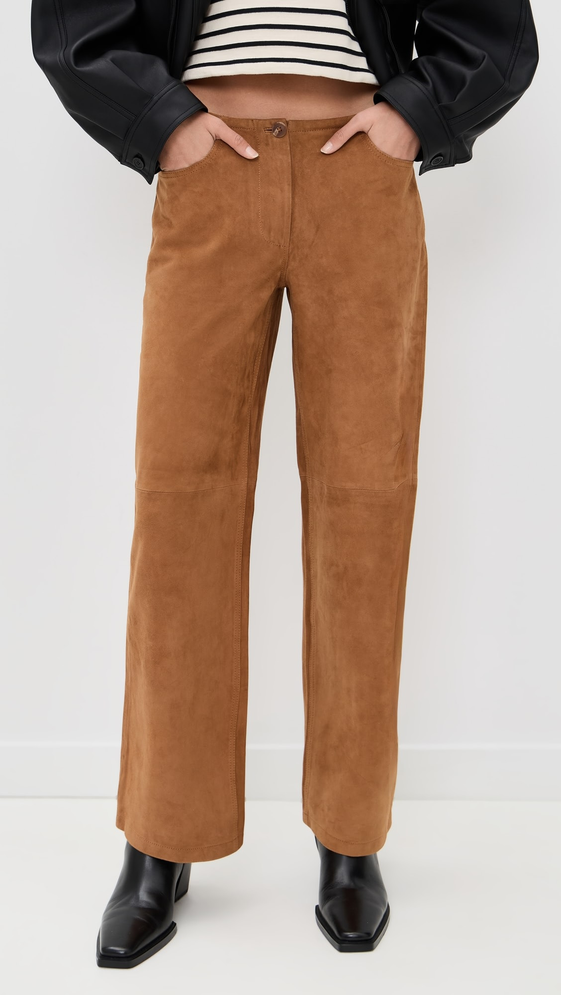 Suede Jenny Pants | Shopbop