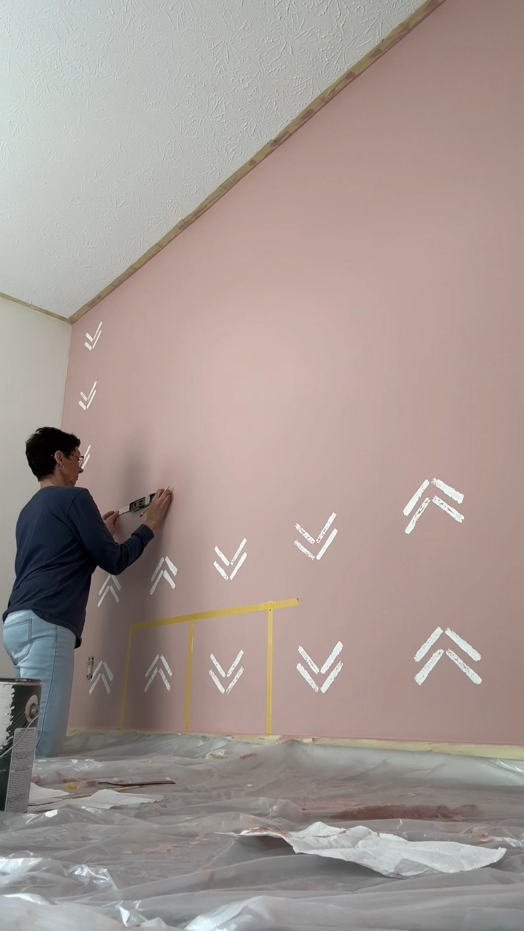 DIY Sponge paint nursery accent wall for boho baby girl nursery - full details on the blog 

#LTKbaby #LTKhome