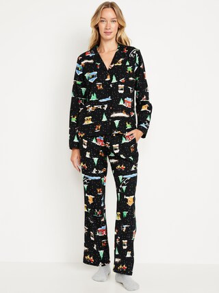 Flannel Pajama Set | Old Navy (US)