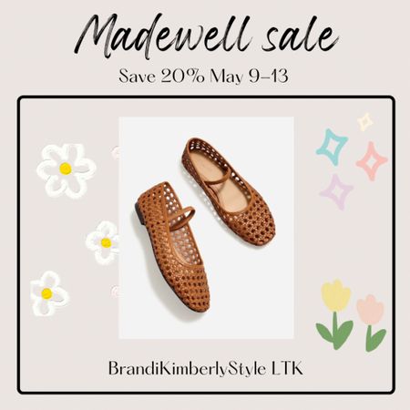 The Madewell sale has started!!! Save 20% on these Mary Jane flats I love the style for summer. Such cute shoes and it’s an Items you can wear years to come. 
Summer looks, summer outfit, BrandiKimberlyStyle

#LTKSaleAlert #LTKShoeCrush #LTKxMadewell