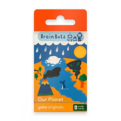 Yoto BrainBots: Our Planet – 8 Kids Audiobook Cards for Use with Player & Mini All-in-1 Audio Device, Educational Screen-Free Listening with Fun Stories for Learning & Interactive Quizzes, Ages 6+ | Amazon (US)
