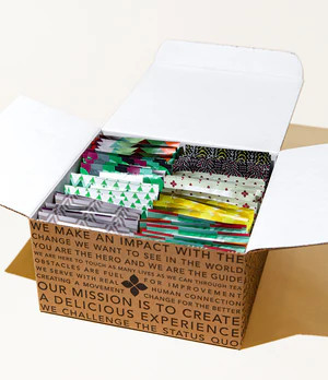 Assorted 50 Count Teabag Sachet Leatherette Refill Box | Art of Tea