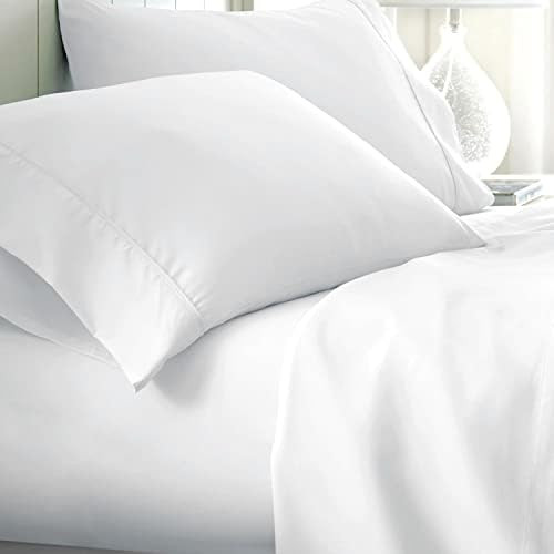 800 Thread Count Sheets Queen Sheet Set (4Pc), Long Staple Cotton Sateen Sheets, High Thread Coun... | Amazon (US)
