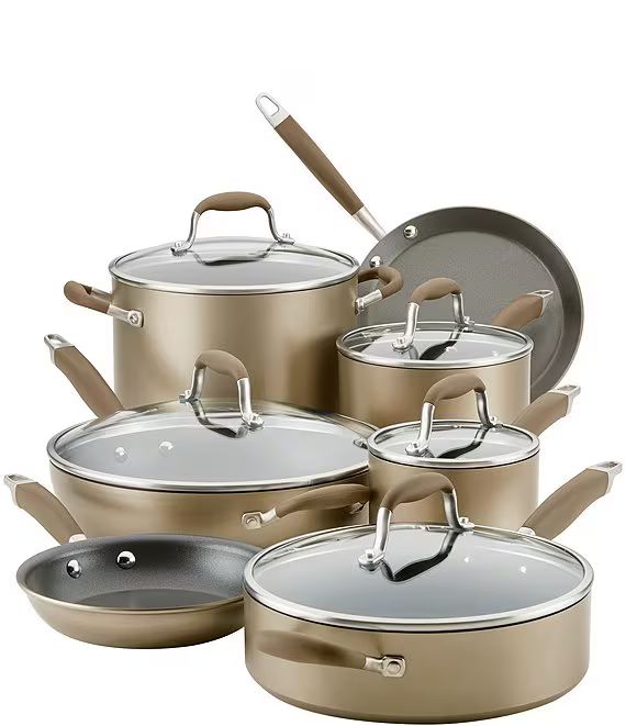 Advanced Home Hard-Anodized Nonstick 12-Piece Cookware Set | Dillards