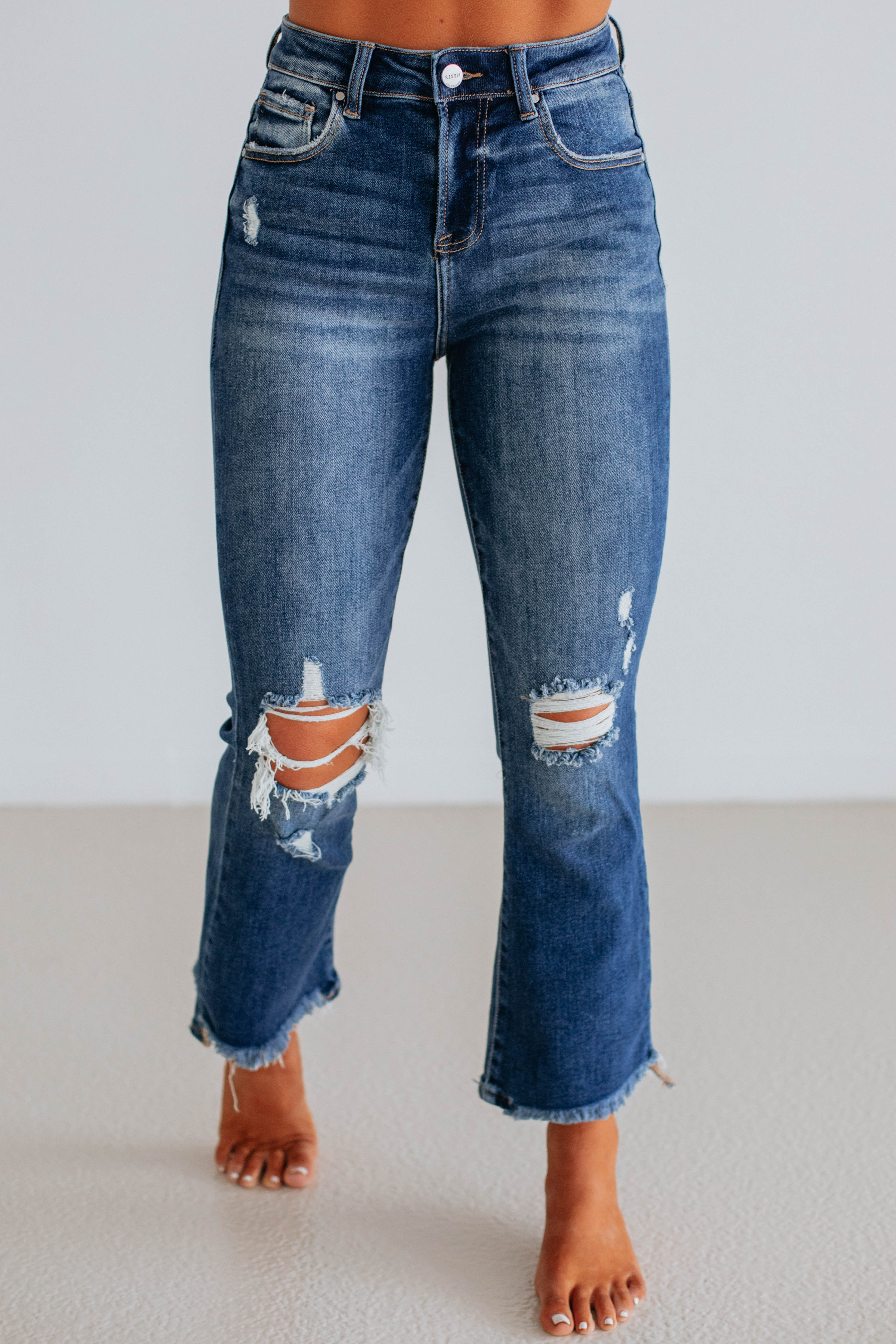 Cammi Risen Jeans - Dark Wash | Wild Oak Boutique