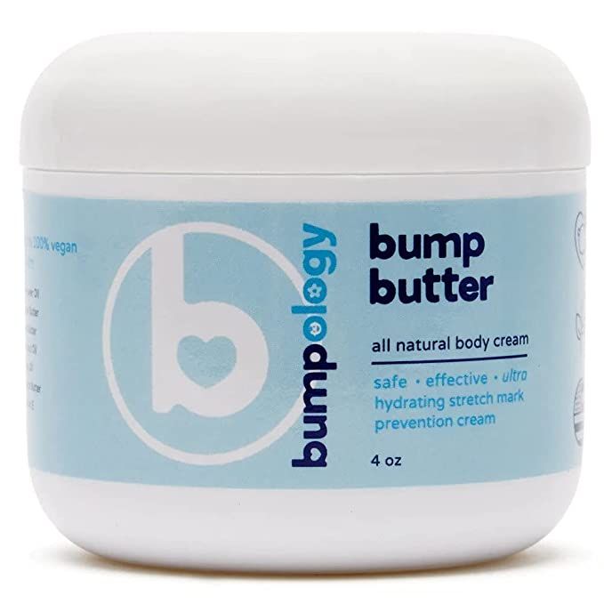 Bumpology Bump Butter Stretch Mark Cream | 2-in-1 All Natural Belly Cream for Pregnancy and Stret... | Amazon (US)