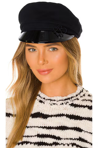 Ruslan Baginskiy Monogram Embellished Cap in Black from Revolve.com | Revolve Clothing (Global)