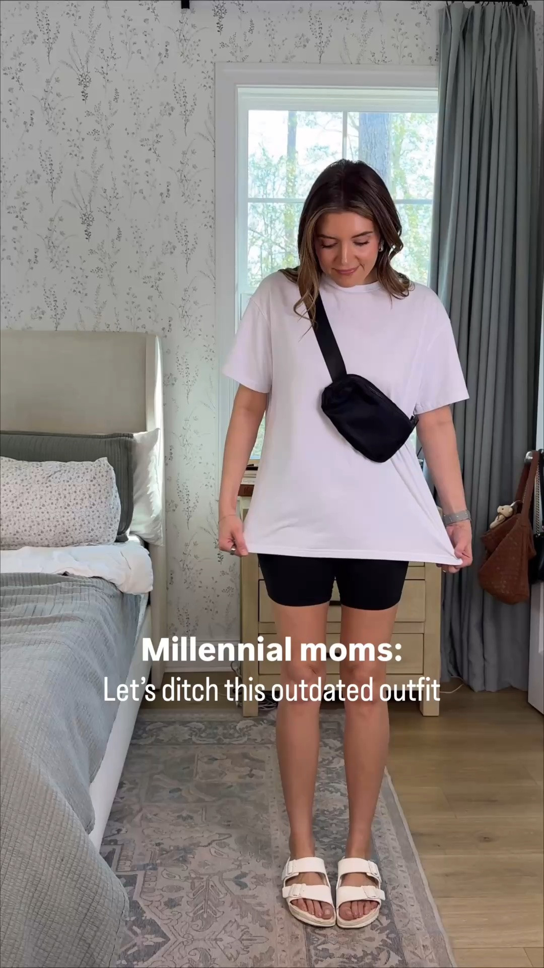 Millennial mom outfit upgrade! What to wear instead of bike shorts. Outfits over 40.

#LTKOver40 #LTKSaleAlert #LTKTall