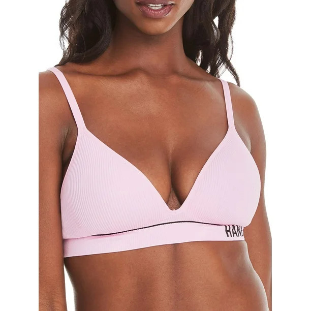 Hanes Originals Women's Contour Wireless Seamless Rib Bralette, ComfortFlex Fit, Style MHB004 | Walmart (US)