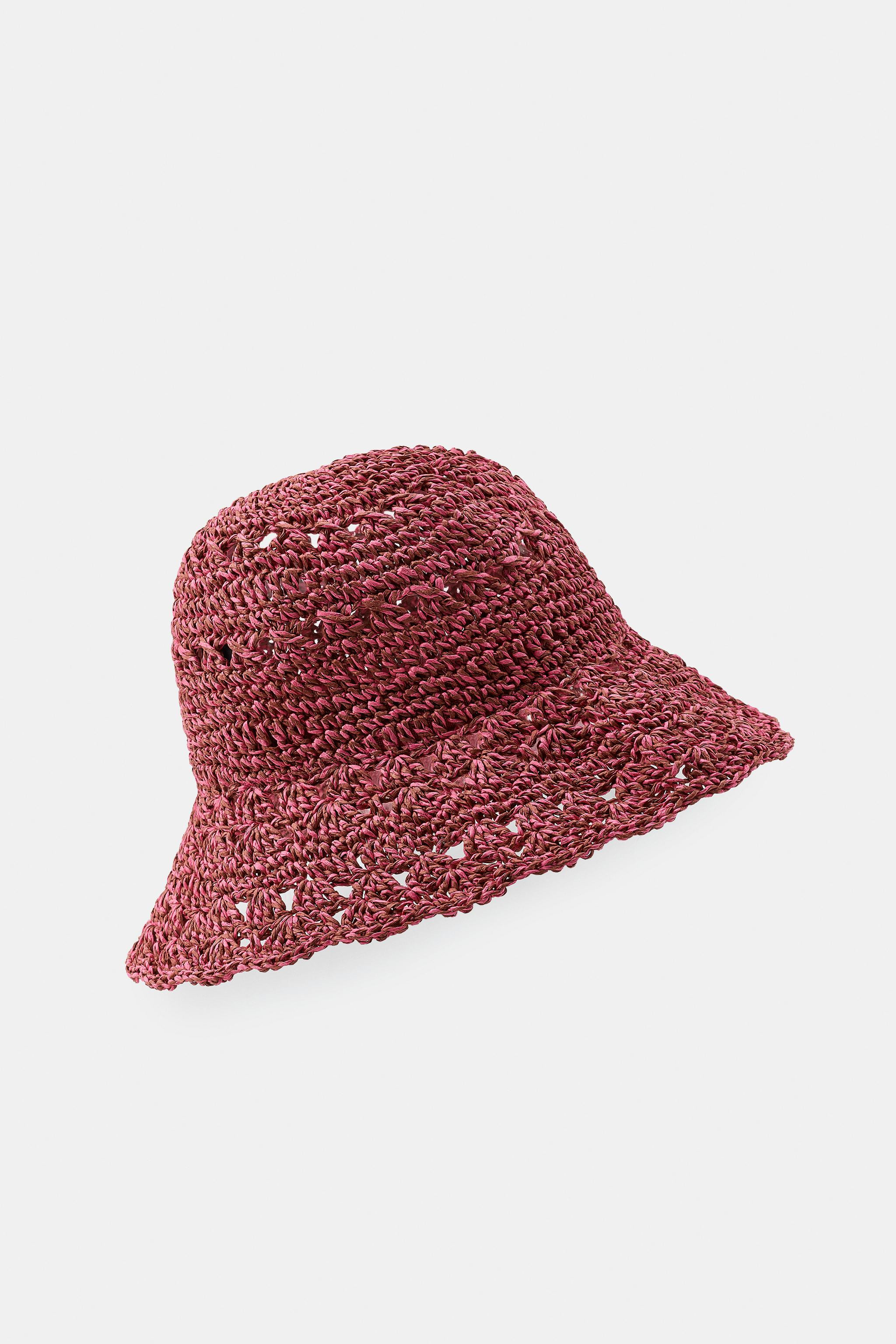 100% PAPER WOVEN HAT | Zara US