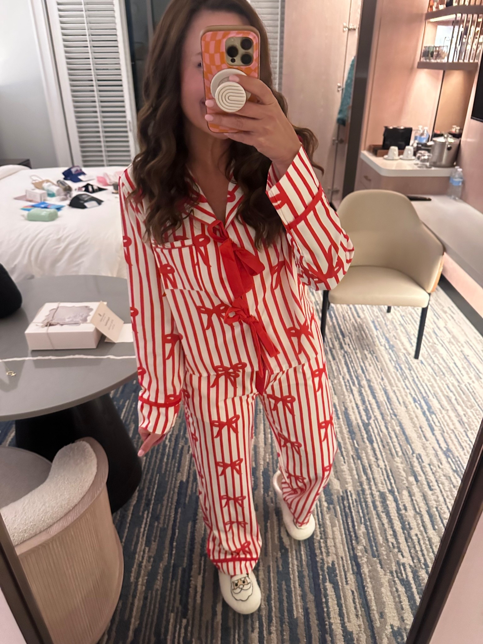 Cute Christmas pjs! Wearing a medium. The little girl version comes in sizes 6 months-8 years❤️
.


#LTKKids #LTKHoliday #LTKCyberWeek