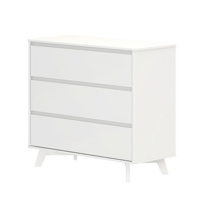 Max & Lily Scandinavian 3-Drawer Dresser, White | Target