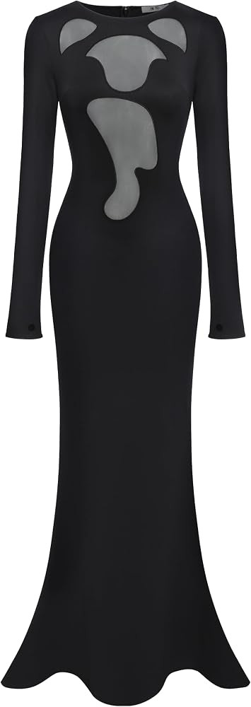 JW PEI Women's Ava Cutout Bodycon Gown | Amazon (US)