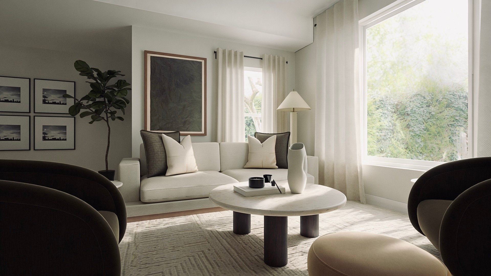 This modern organic living room is giving all the cozy, calm vibes and I’m here for it! I went with earthy neutrals, soft textures, and a mix of clean lines and curved pieces to keep it minimal but still warm and inviting. The stone fireplace, curved accent chairs, and layered neutral decor make the space feel elevated without doing too much.

If you’re into transitional style, love a good neutral living room, or just want inspo for a cozy yet modern setup, go ahead and save this. You already know I love making luxe look effortless.

#LTKStyleTip #LTKHome