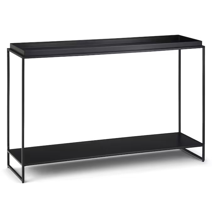 Simpli Home Garner Modern Stain Console Table Lowes.com | Lowe's