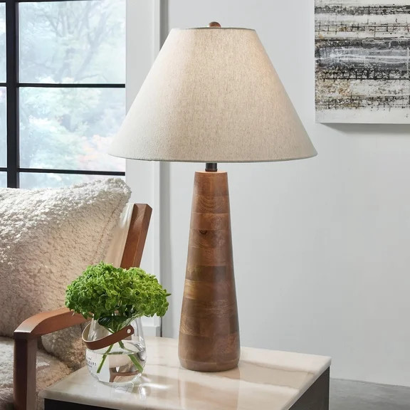 Home Decor Collection Sterling & Noble Home Brown Floral Rechargeable Table Lamp | Walmart (US)