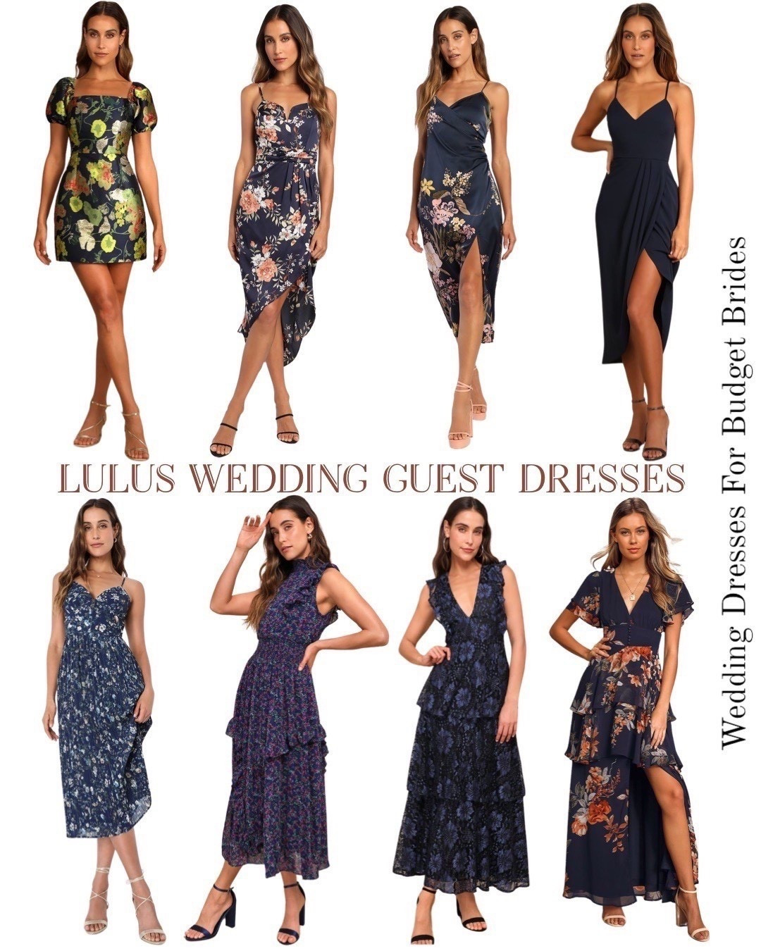 Sophisticated navy blue wedding guest dresses for an early fall wedding. Find them at Lulus.

#LTKStyleTip #LTKSeasonal #LTKWedding