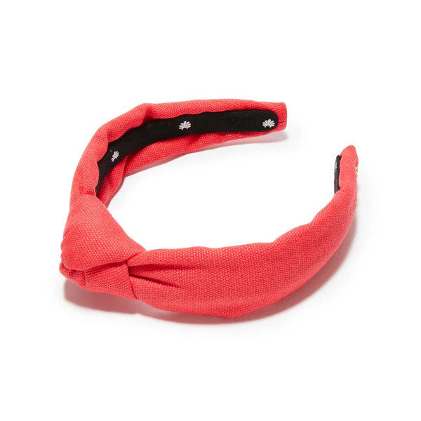 RED WOVEN KIDS KNOTTED HEADBAND | LELE SADOUGHI