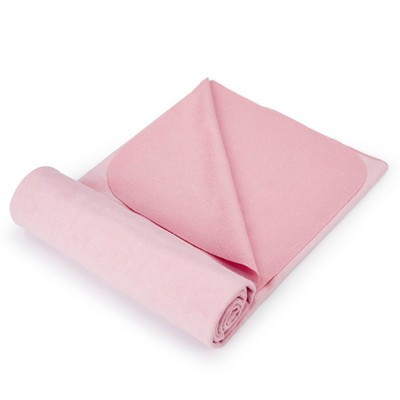 Non-Slip Quick Dry Yoga Mat Towel - Sweat Absorbent Suede Microfiber - Lightweight & Soft for Pilates, Hot Yoga, Bikram - 72'' x 26'' | Target