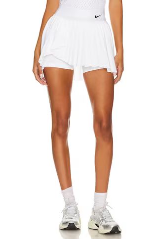 Nike Advantage Skirt in White & Black from Revolve.com | Revolve Clothing (Global)