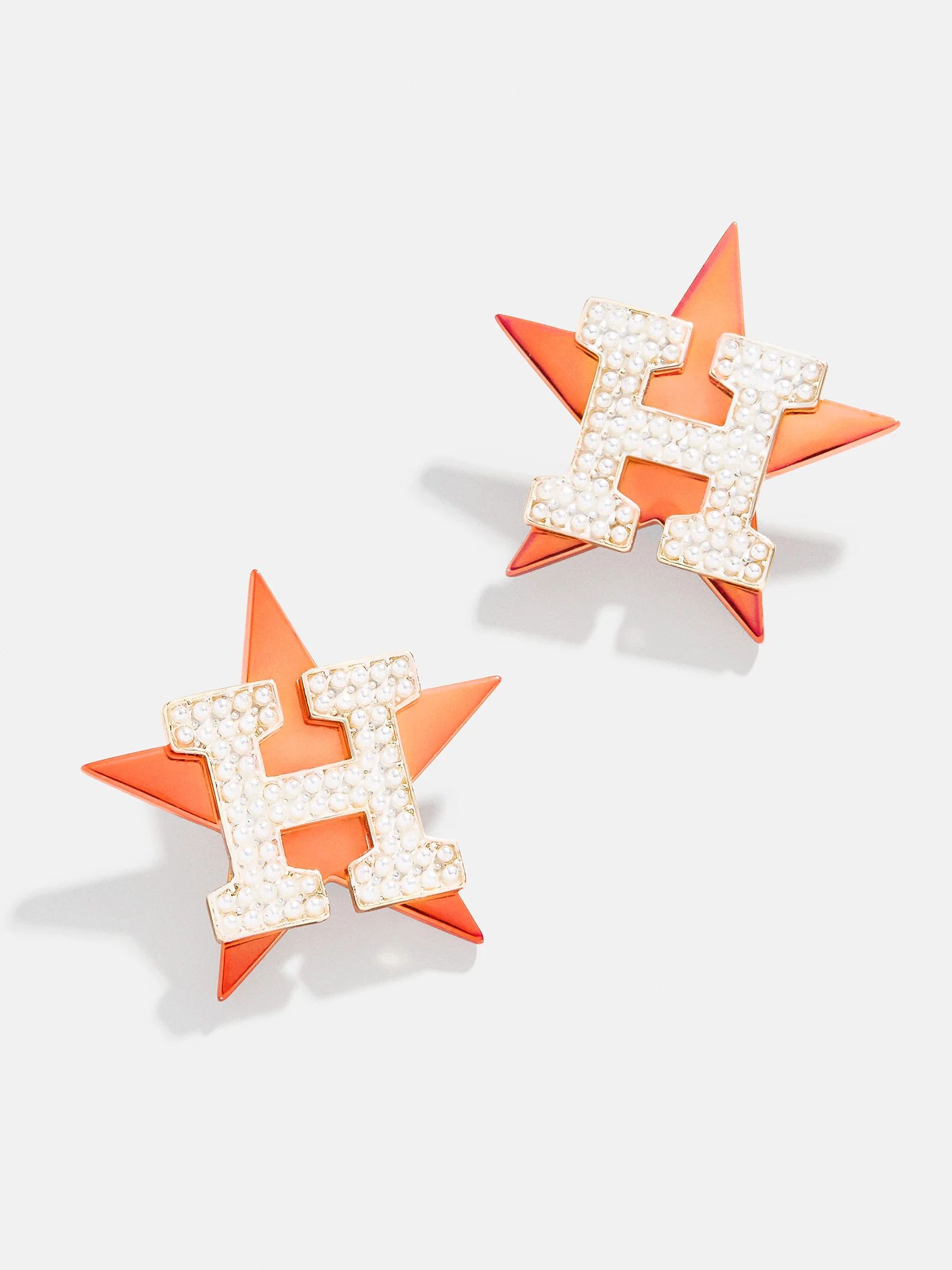 MLB Statement Stud Earrings - Houston Astros | BaubleBar (US)