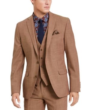 Bar Iii Men's Slim-Fit Active Stretch Performance Gold Suit Separate Jacket, Created for Macy's | Macys (US)