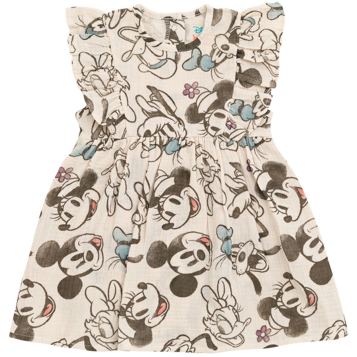 Disney Winnie the Pooh Mickey Mouse Goofy Donald Duck Pluto Baby Girls Romper Newborn to Toddler | Target